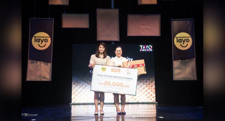 Lenovo Outstanding Tech Visionary, Awarded to Mindanao-based Night School