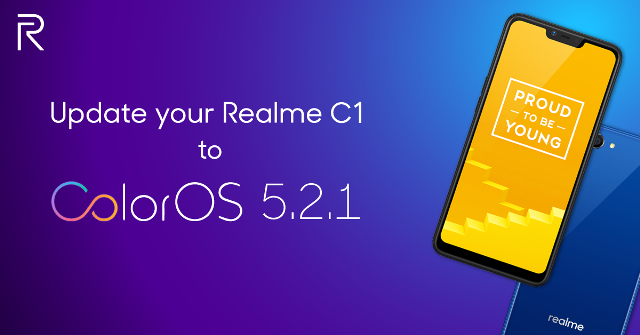 Realme updates the C1 to ColorOS 5.2.1