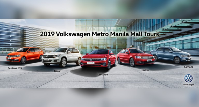 Volkswagen PH Holds 2019 Metro Manila Mall Tours from February to May