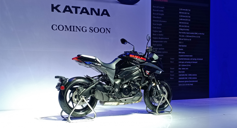 Suzuki Previews the New Katana at the 13th IR Bike Fest