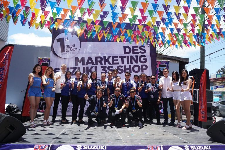 Suzuki Motors and DES Marketing Opens First 3S Shop in Bohol