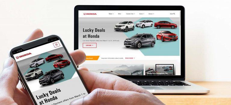 Honda Cars Philippines Launches A New, Optimized Website