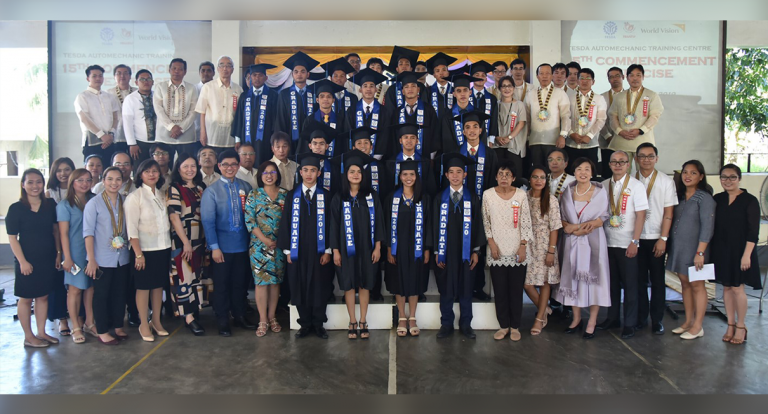 Isuzu hold graduation ceremonies for 15th batch of TESDA Auto Mechanic Training Program in Tacloban City