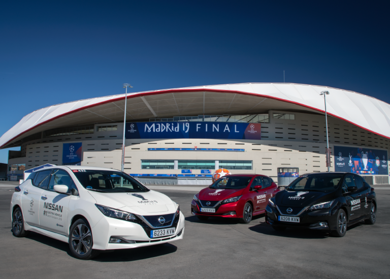 Nissan electrifies UEFA Champions League final in Madrid