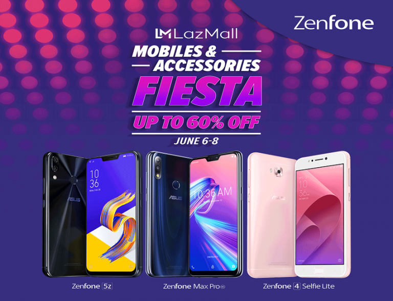Score Zenfone units and ZenPower powerbanks at Lazada’s Fiesta Sale