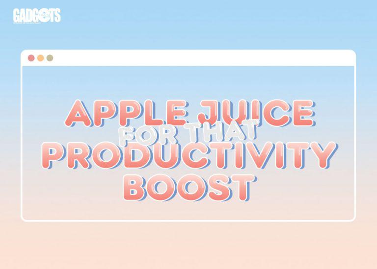 Everything Apple: Apple Juice for that Productivity Boost