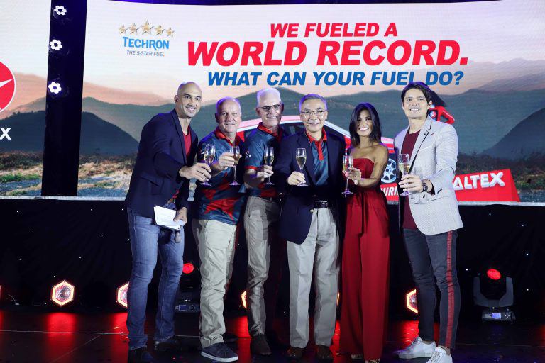 Caltex fuels world-breaking record