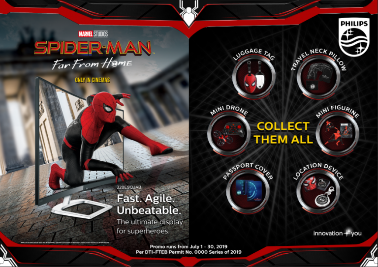 Score Spider-Man merch with Philips Monitors