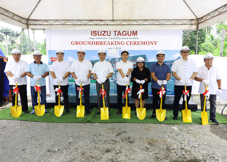 Isuzu Philippines Corporation breaks ground in Tagum, Davao Del Norte