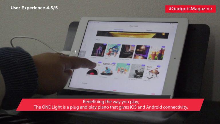 Reviewed: The ONE Light Smart Portable Keyboard