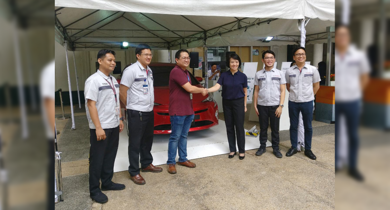 Toyota partners with DLSU for Hybrid Campus Tour