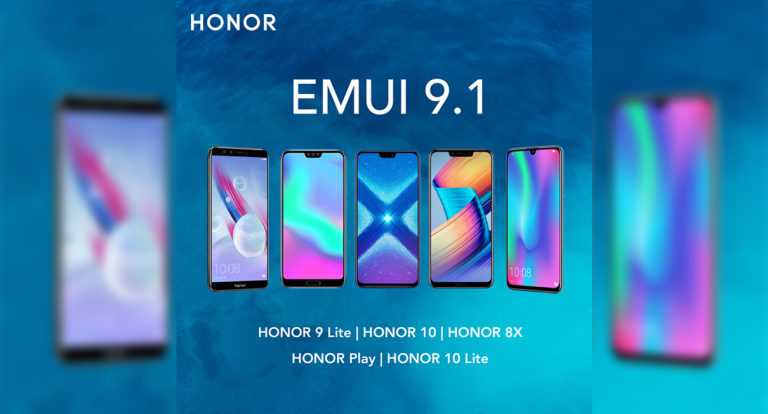 HONOR Mobile levels up the game with the EMUI 9.1