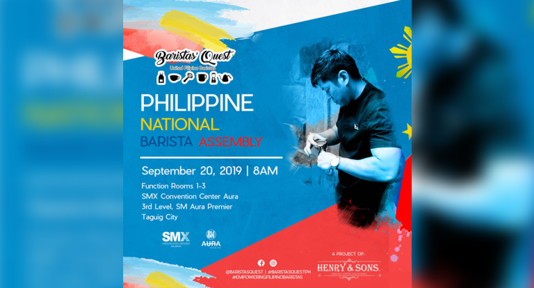 1st PH National Barista Assembly up this September!