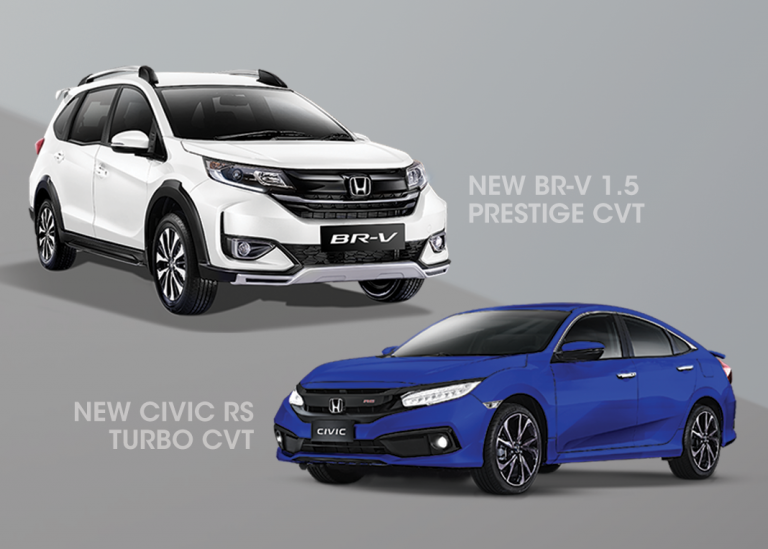 Honda offers limited edition variants of the BR-V and Civic