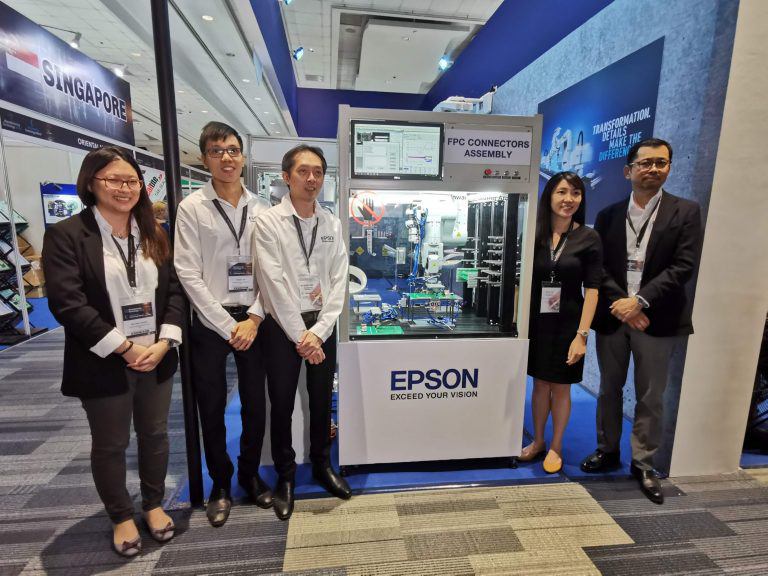 Epson introduces industrial robots at Manufacturing Technology World Manila 2019
