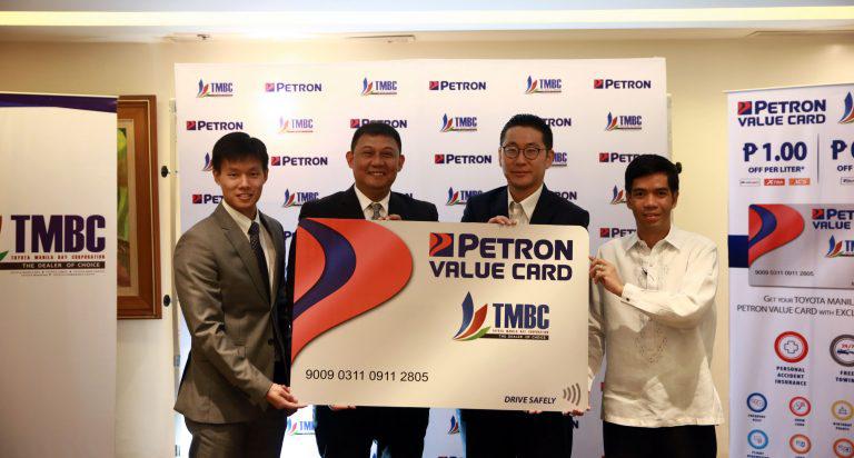 Toyota Manila Bay chooses Petron as new fuel partner