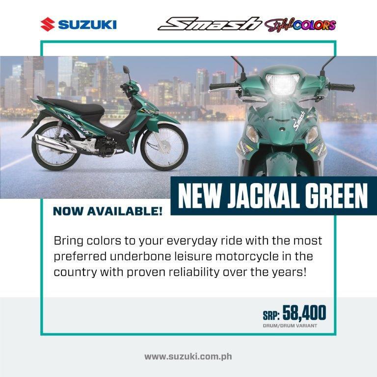 Suzuki launches new color for the Suzuki Smash