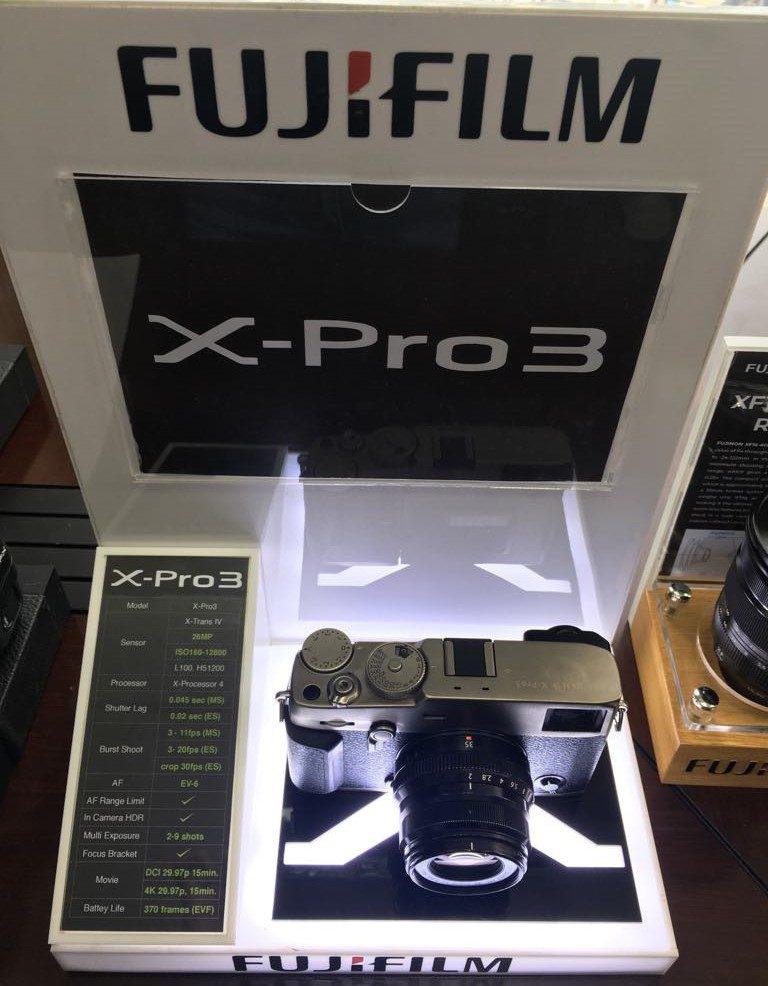 Fujifilm announces X-Pro3