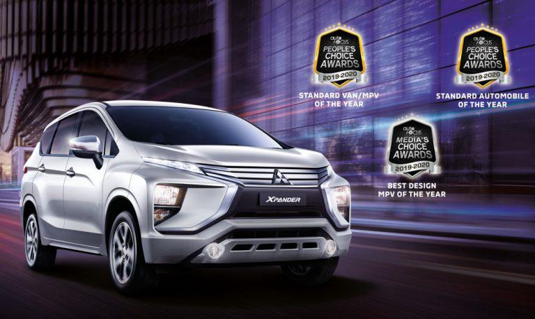 Mitsubishi Xpander wins Automobile of the Year in 2019-2020 Auto Focus People’s Choice Awards