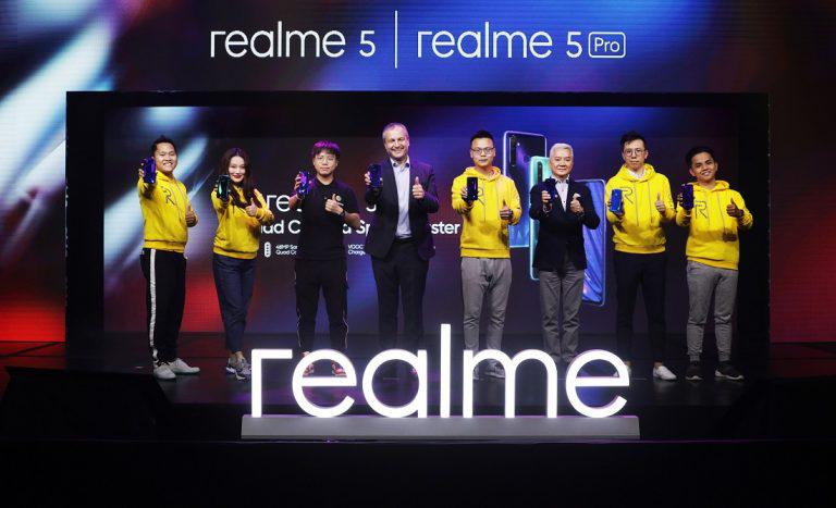 realme officially launches the realme 5 and realme 5 Pro
