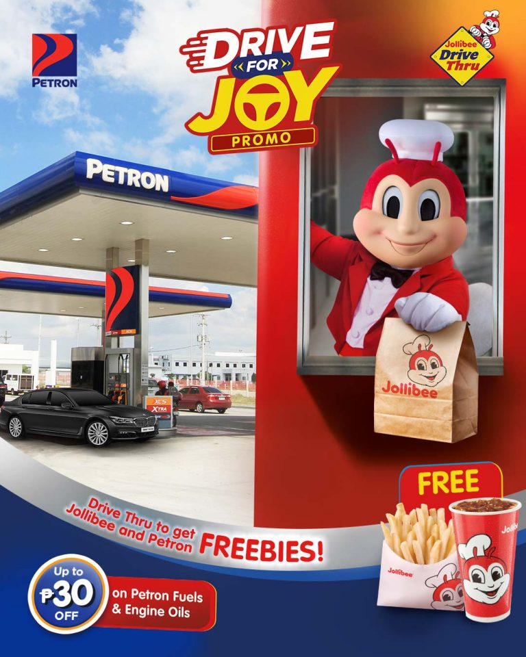Petron partners with Jollibee in ‘Drive For Joy’ promo