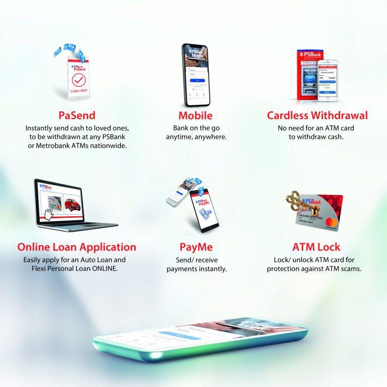 PSBank gives you 5 reasons to switch to e-banking