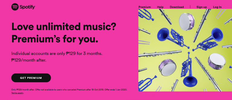 Enjoy ad-free music with Spotify Premium holiday offer