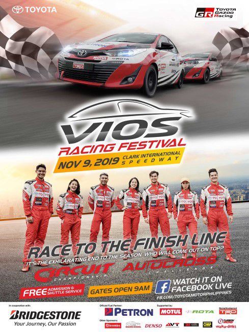 The Climax of Toyota Vios Racing Festival is happening this Saturday