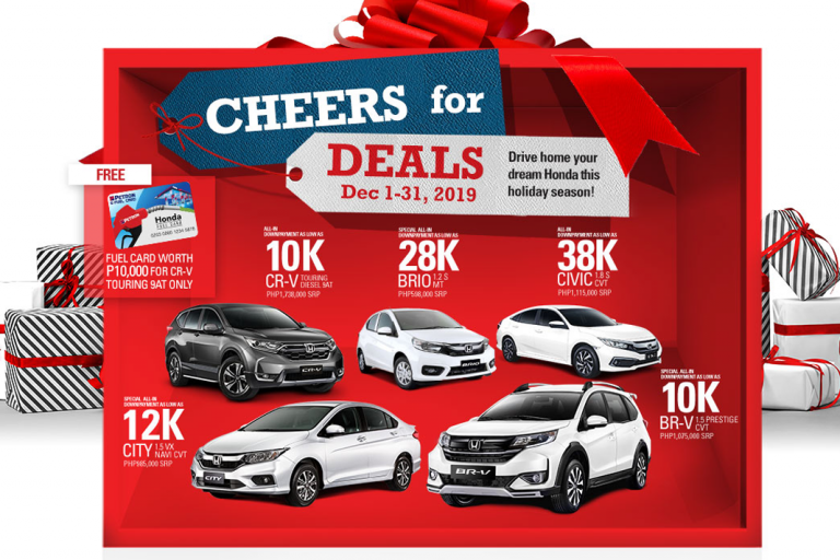 Get more holiday promos this December with Honda