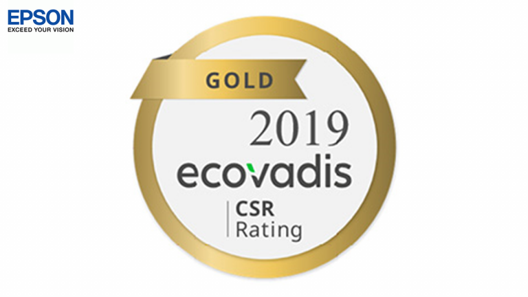 Epson achieves EcoVadis Gold for corporate social responsibility