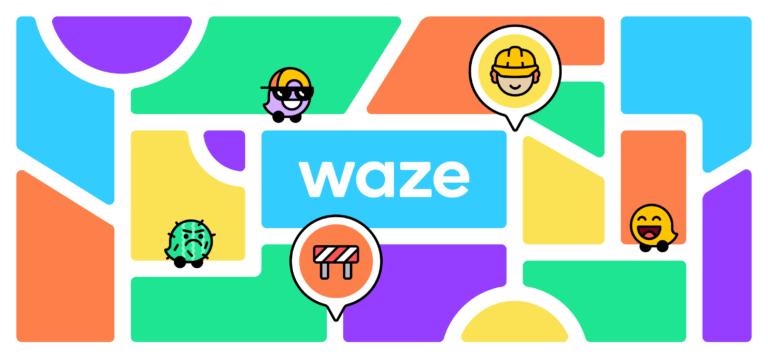 Waze refreshes look with bold colors and more fun moods