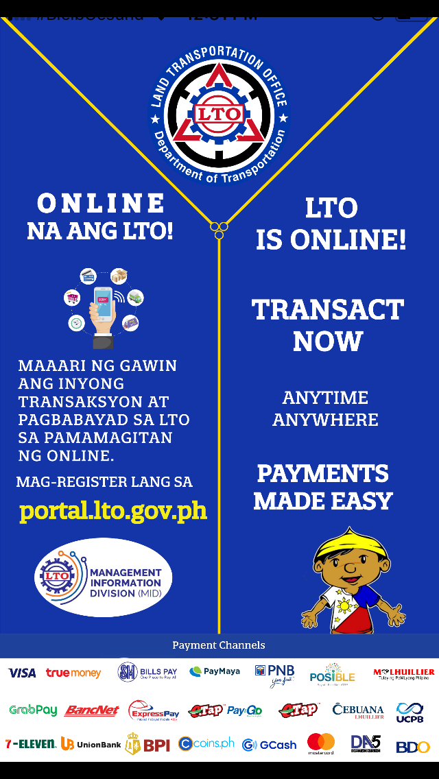 LTO Online Portal