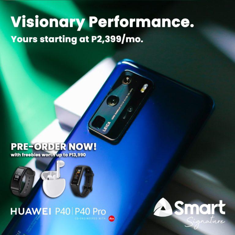 The Huawei P40 Series is now available for pre-order at Smart