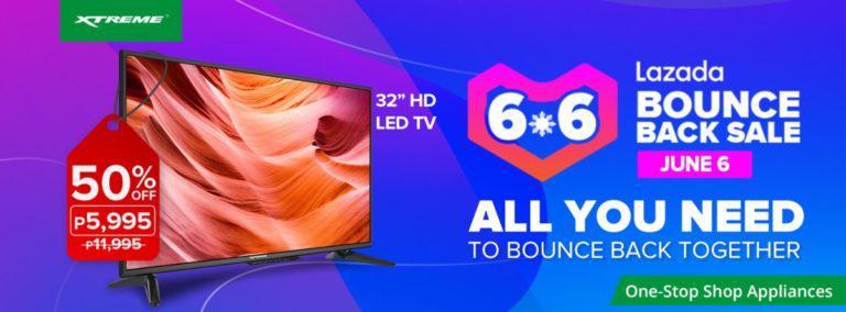 XTREME Appliances joins Lazada’s 6.6 Bounce Back Sale