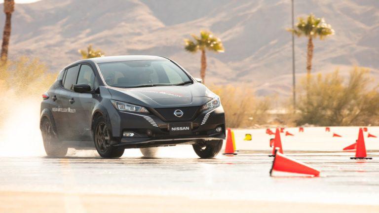 Nissan’s e-4ORCE is a new EV all-wheel control technology that elevates daily driving confidence