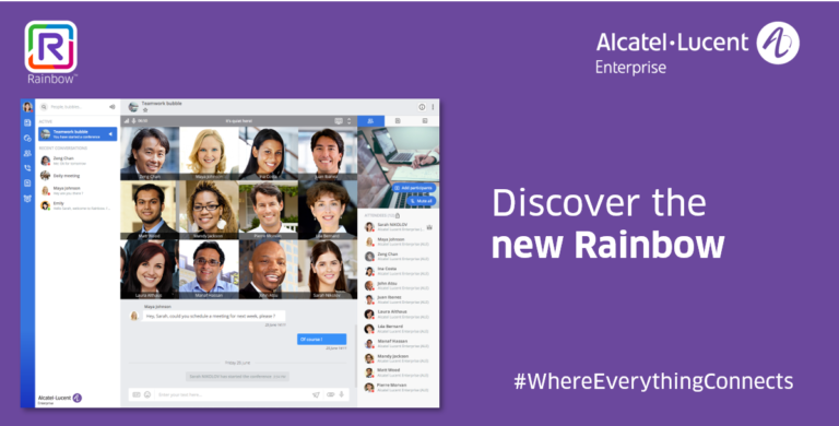 Alcatel-Lucent Enterprise upgrades collaboration platform Rainbow