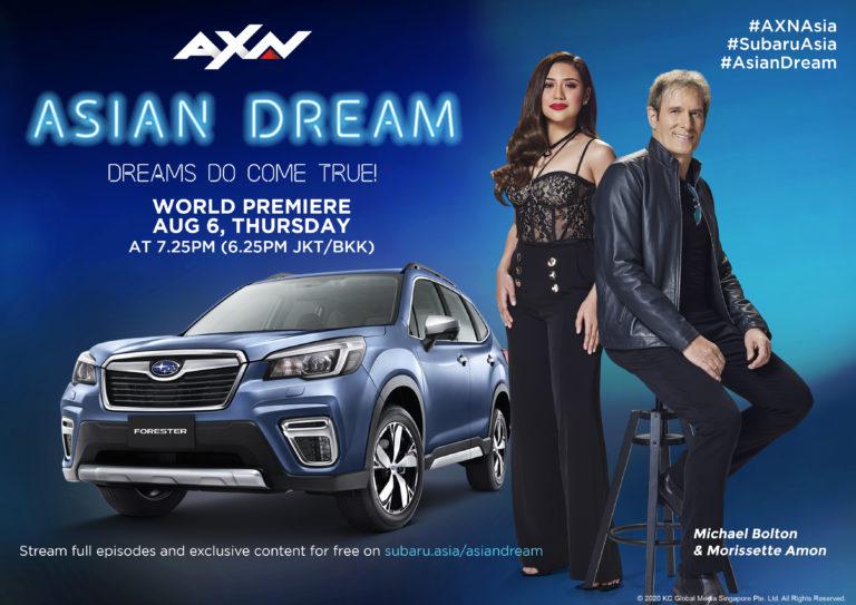 Subaru Asia helps discover the next music star in  Asian Dream—on AXN starting August 6