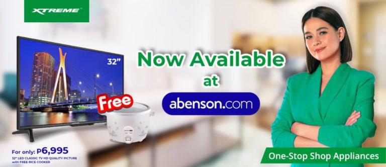 XTREME Appliances will be available on Abenson Online
