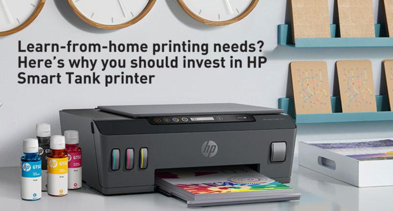 Learn-from-home printing needs? Here’s why you should invest in HP Smart Tank printer