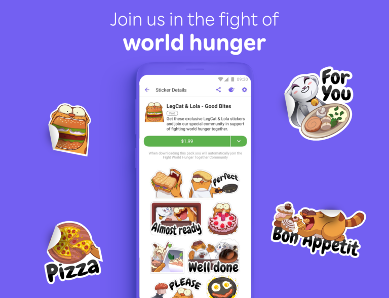 Help Rakuten Viber alleviate hunger in the midst of COVID-19