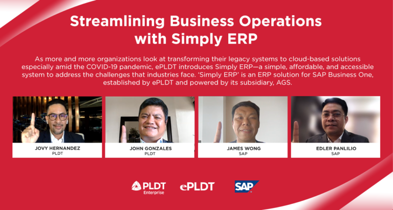 ePLDT launches ‘Simply ERP’ for streamlined business operations