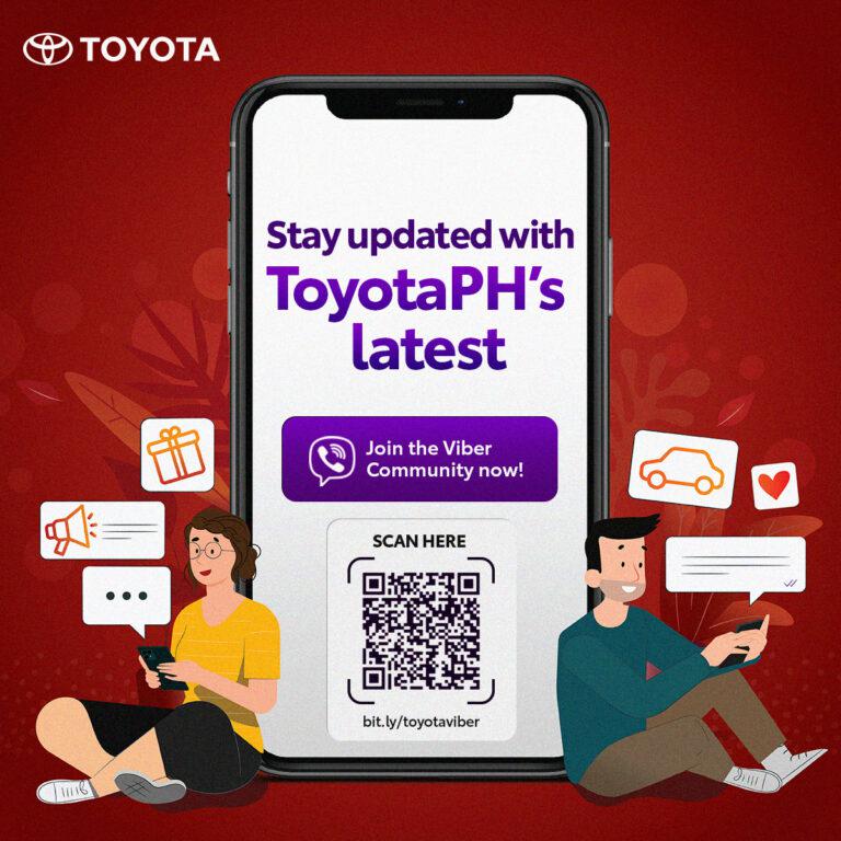 Customers have two new chat channels to reach Toyota Motor PH