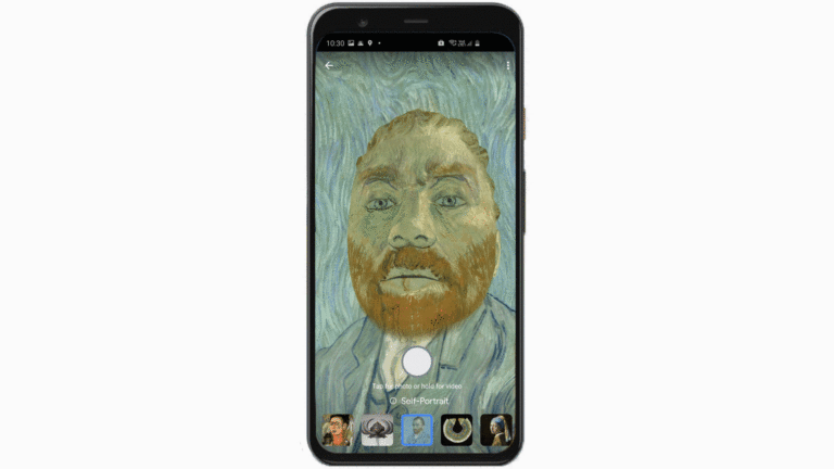 Want a Van Gogh self-portrait? Play with Art Filter on your phone and have fun learning about arts