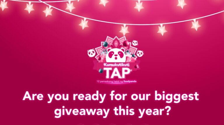 The Holiday Season is kumukutikuti-TAP with foodpanda’s 12 weeks of Christmas surprises