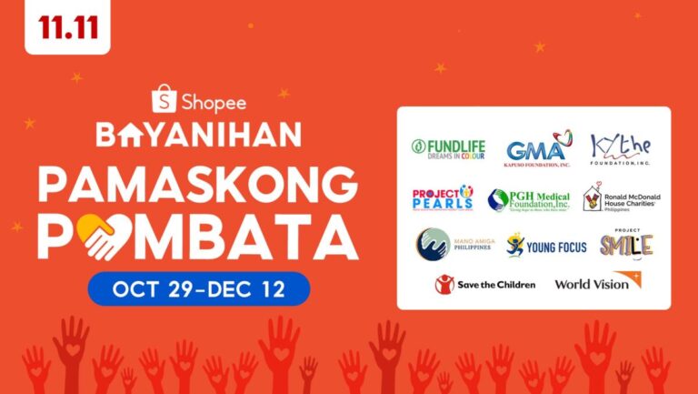 Shopee Bayanihan: Pamaskong Pambata raises funds for underprivileged children