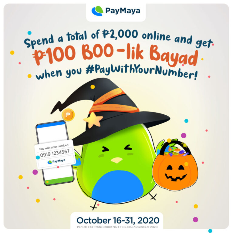 4 ways to safely celebrate Halloween at home with Paymaya