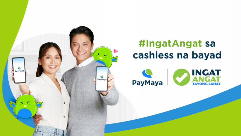 PayMaya leads push for consumer safety and economic recovery through cashless payments in support of Ingat-Angat campaign