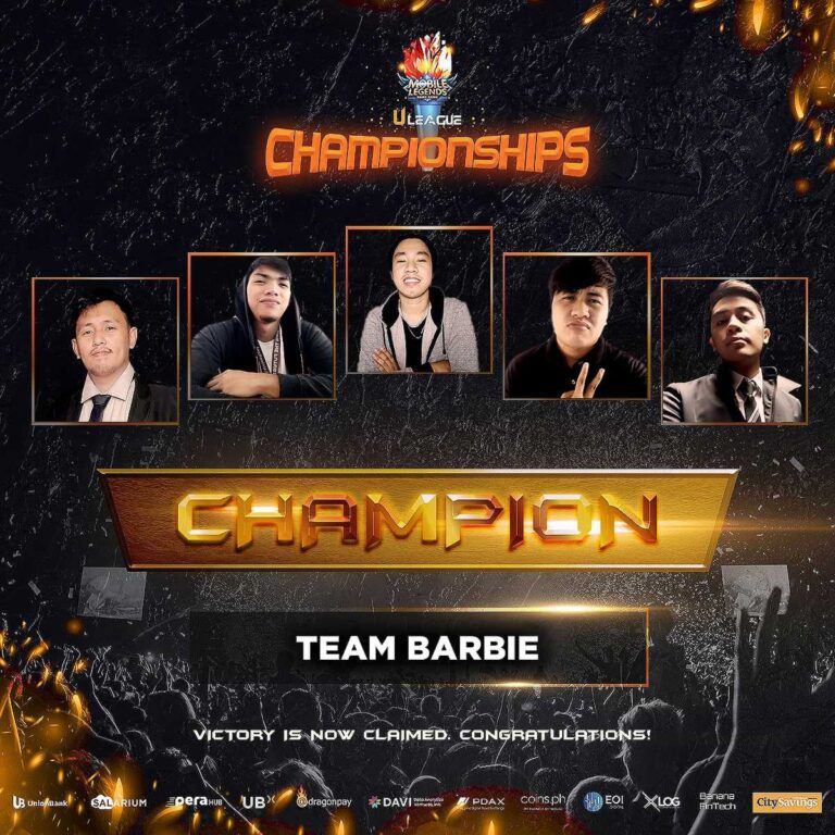 UnionBank’s Team Barbie claims victory at ULeague Mobile Legends Charity Clash Championship