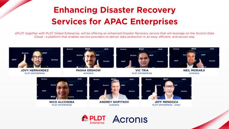ePLDT partners with Acronis to strengthen enterprise cyber protection solutions