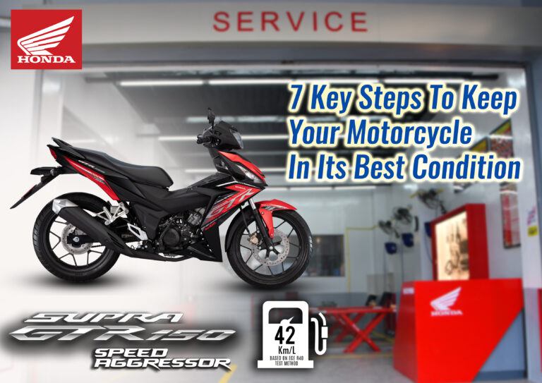 7 key steps to keep your motorcycle in its best condition